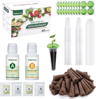 Hydroponic Pods Kit: 166pcs Grow Anything Set